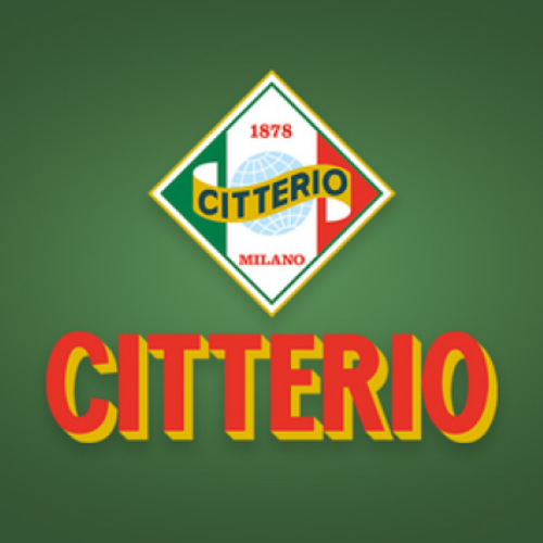 Citterio Milano 1878 logo, an Italian food manufacturer and wholesale supplier specializing in quality food products for commercial foodservice and distribution.
